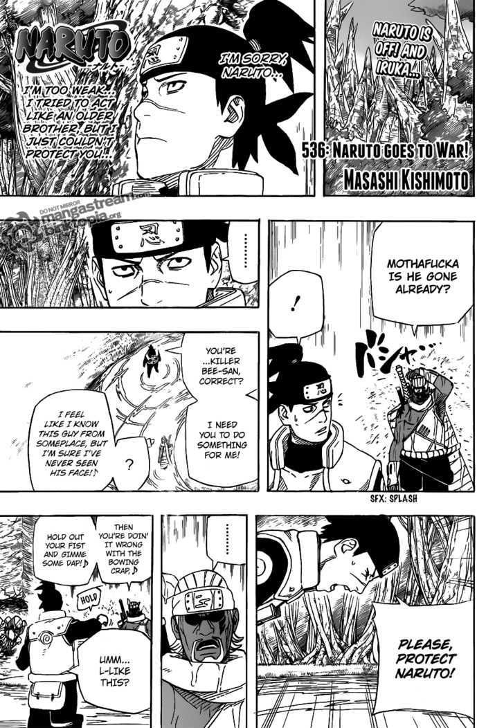 Naruto chapter 536 page 1