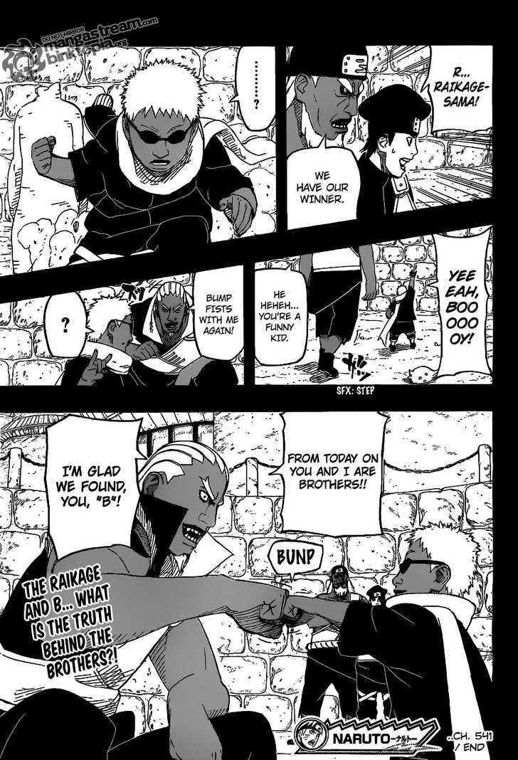 Naruto chapter 541 page 19