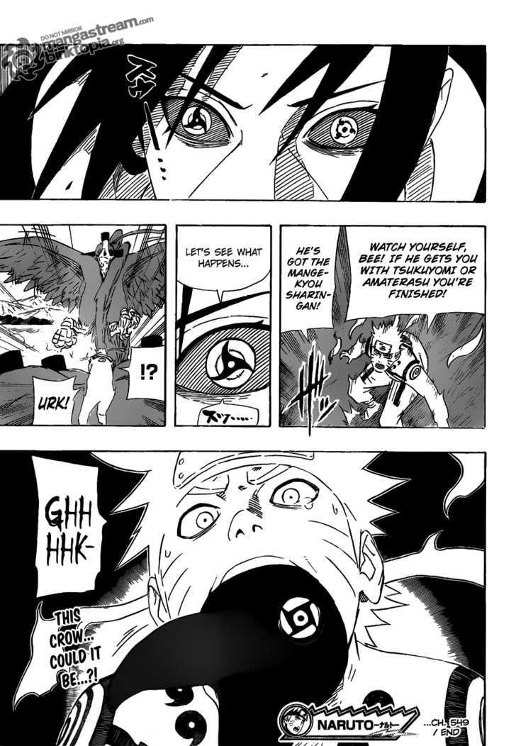 Naruto chapter 549 page 18
