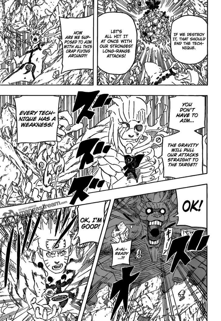 Naruto chapter 551 page 13
