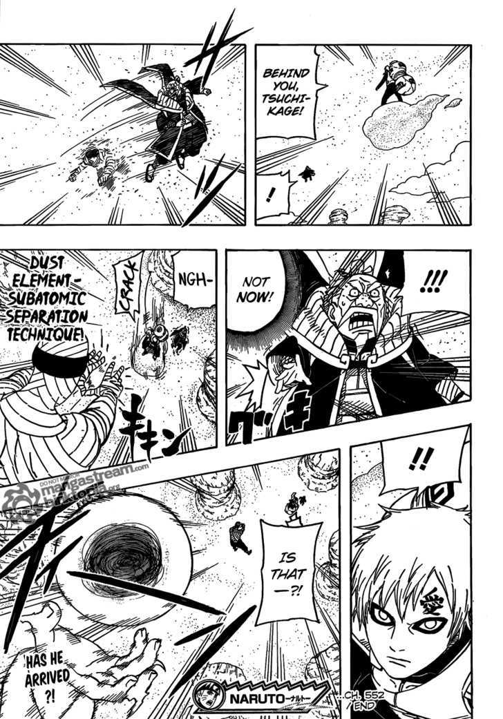 Naruto chapter 552 page 18