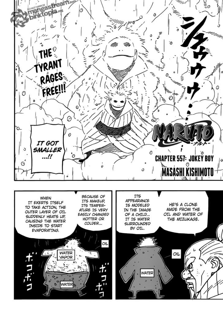 Naruto chapter 557 page 1