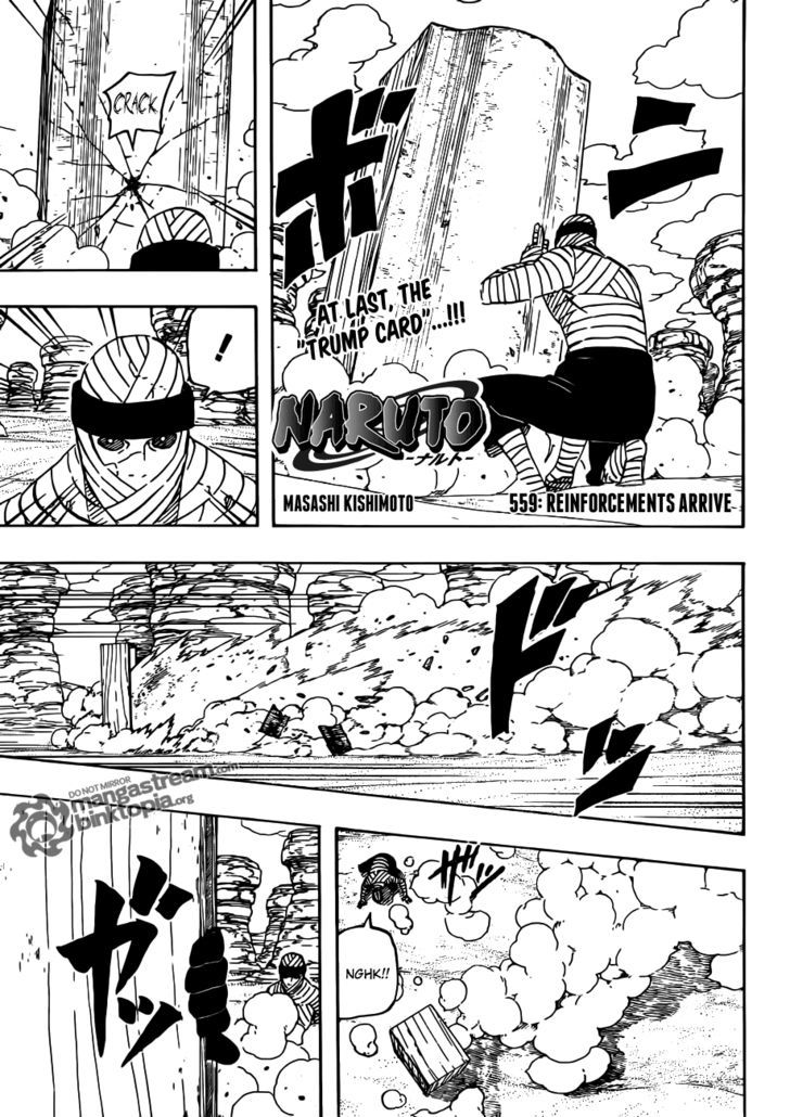 Naruto chapter 559 page 1