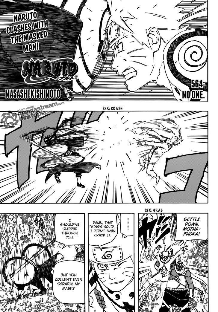 Naruto chapter 564 page 1
