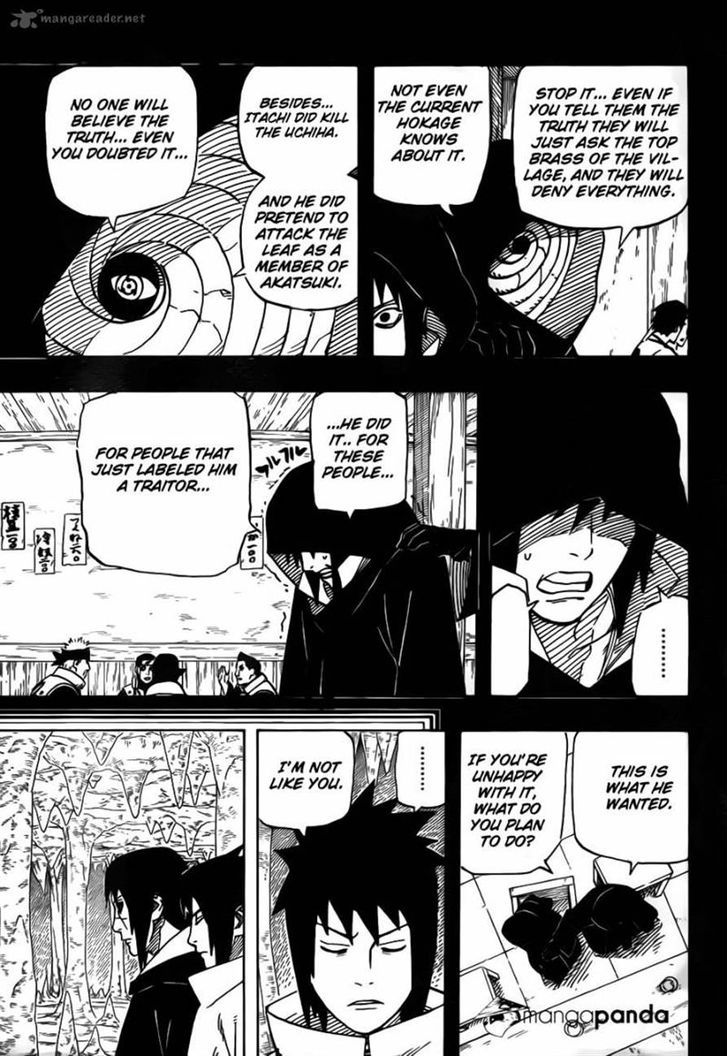 Naruto chapter 581 page 9