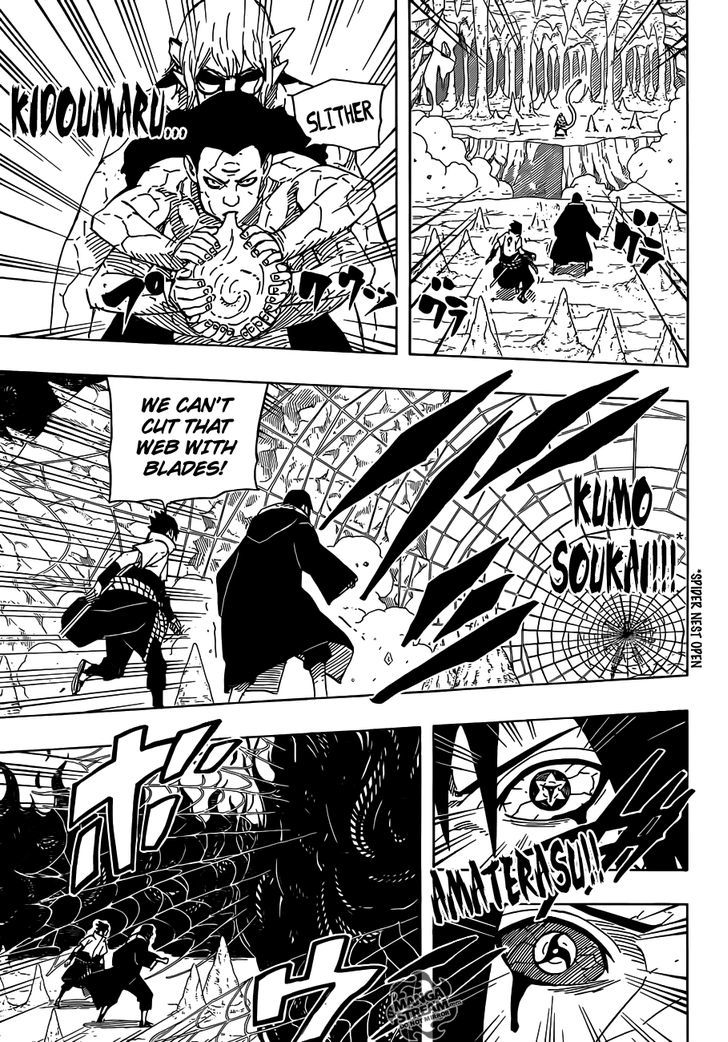 Naruto chapter 585 page 10