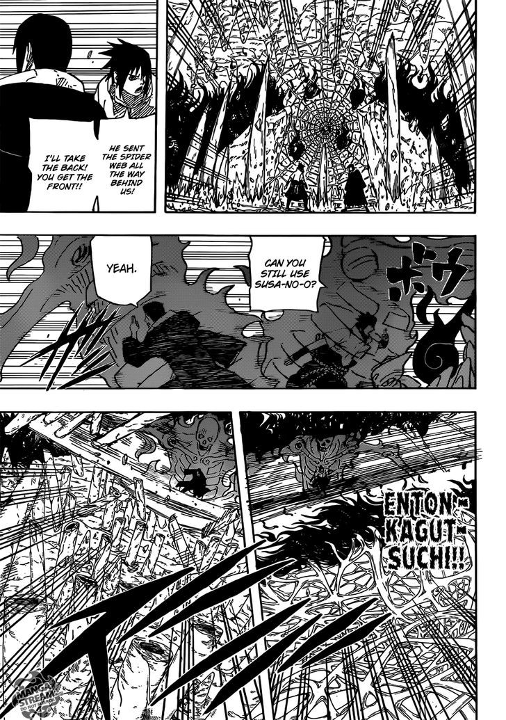 Naruto chapter 585 page 12