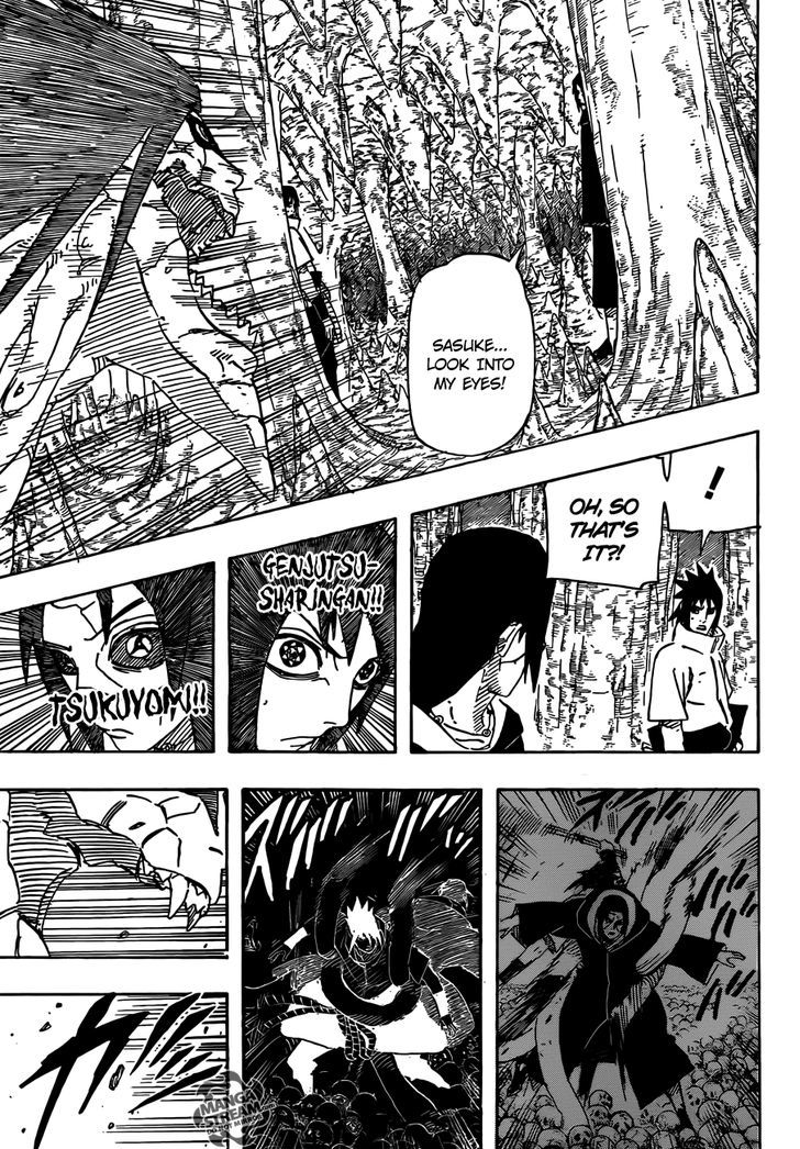 Naruto chapter 585 page 17