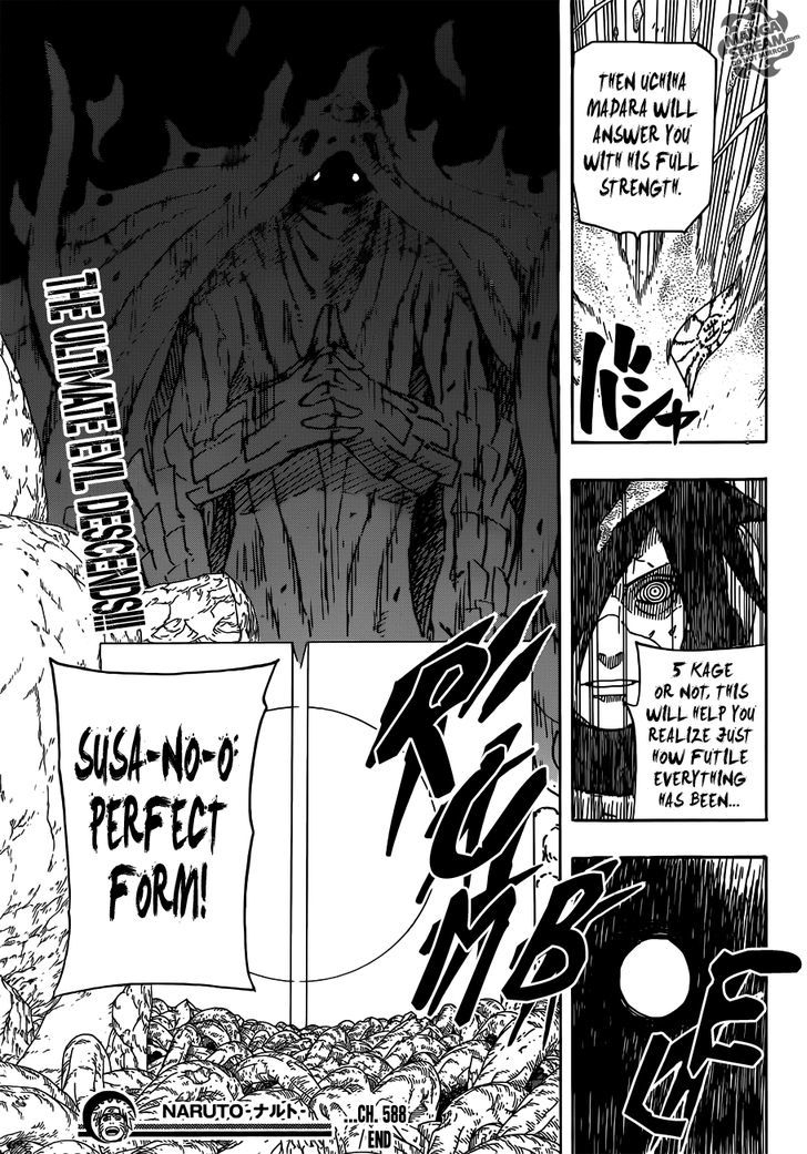 Naruto chapter 588 page 21