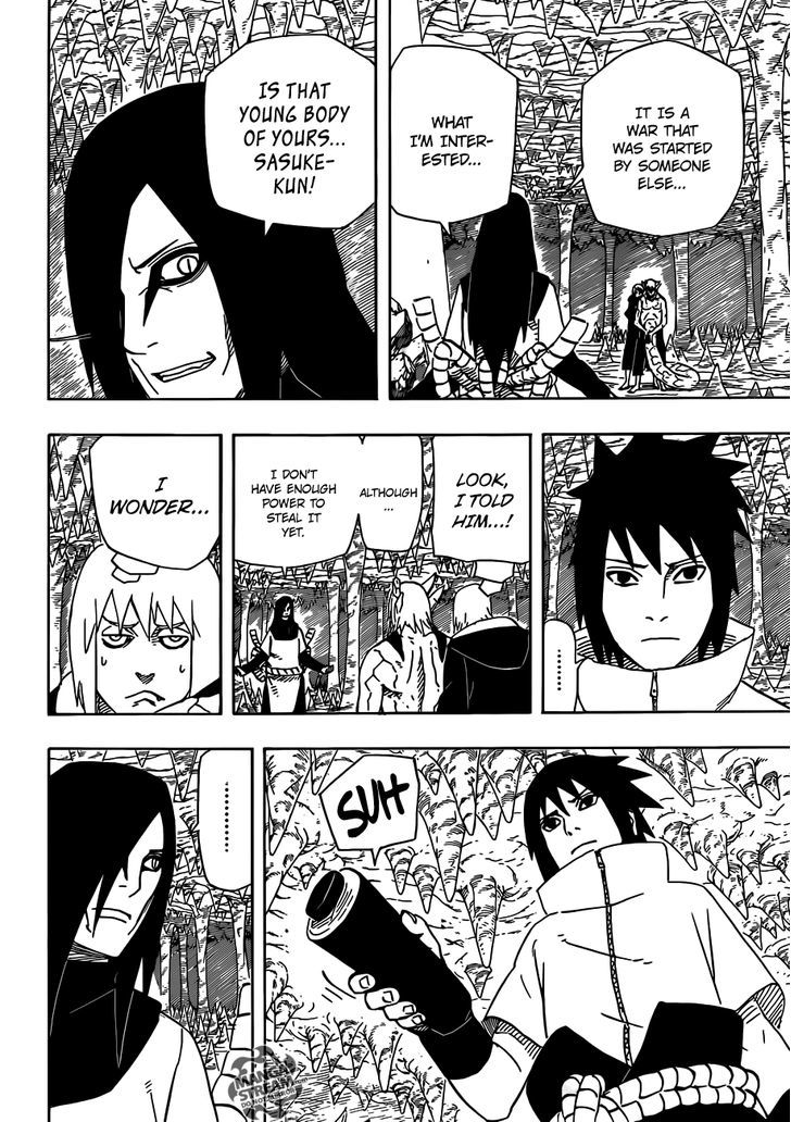 Naruto chapter 593 page 15