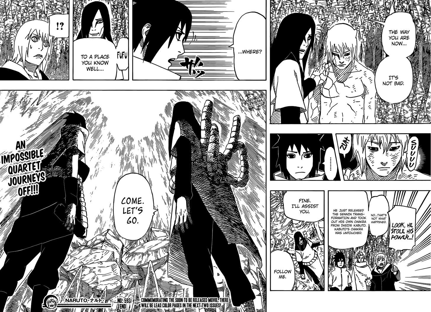 Naruto chapter 593 page 21