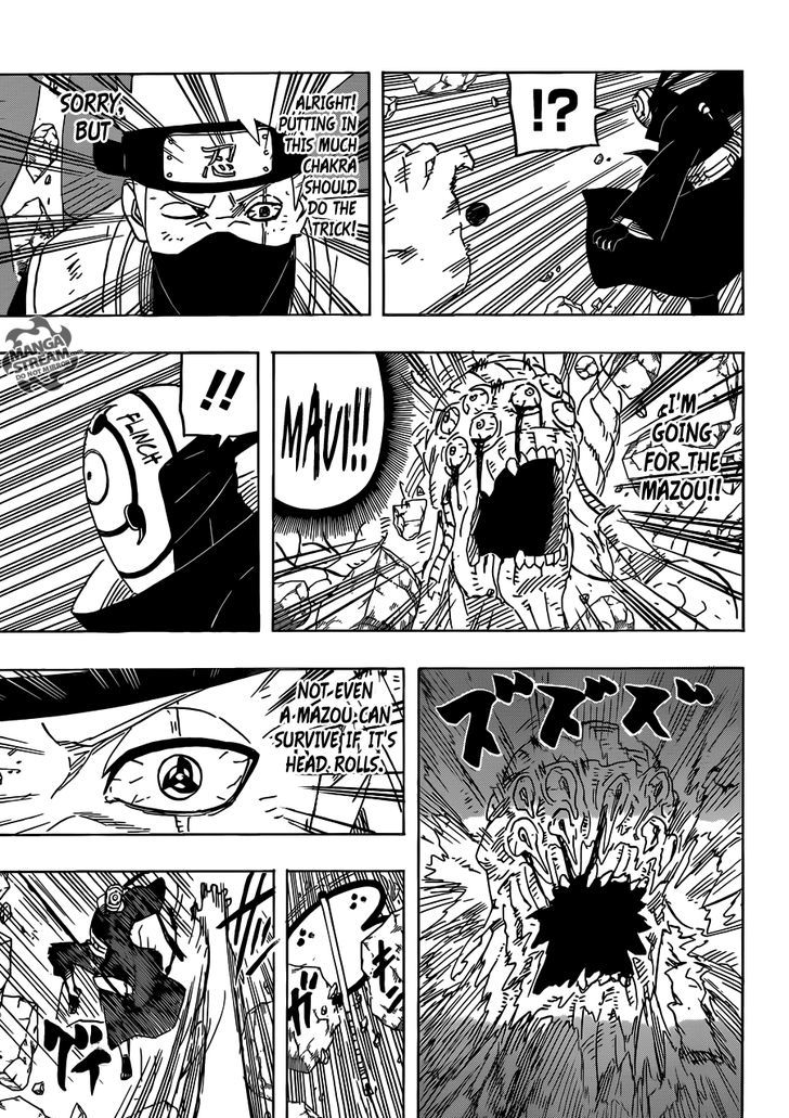 Naruto chapter 595 page 18
