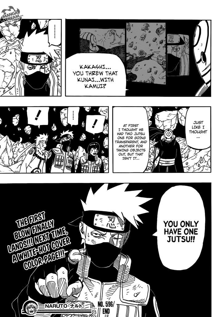 Naruto chapter 596 page 21
