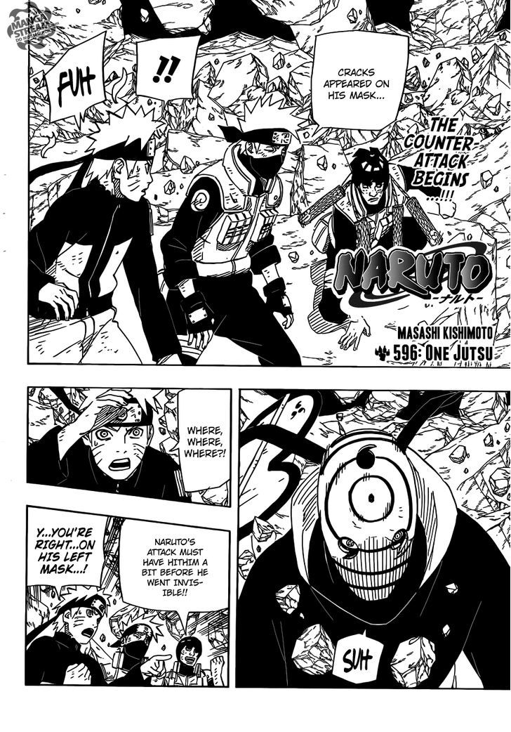 Naruto chapter 596 page 7