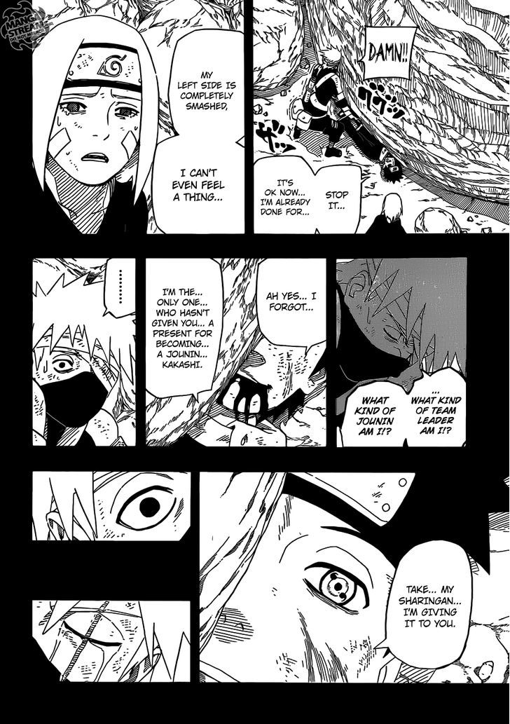 Naruto chapter 600 page 10
