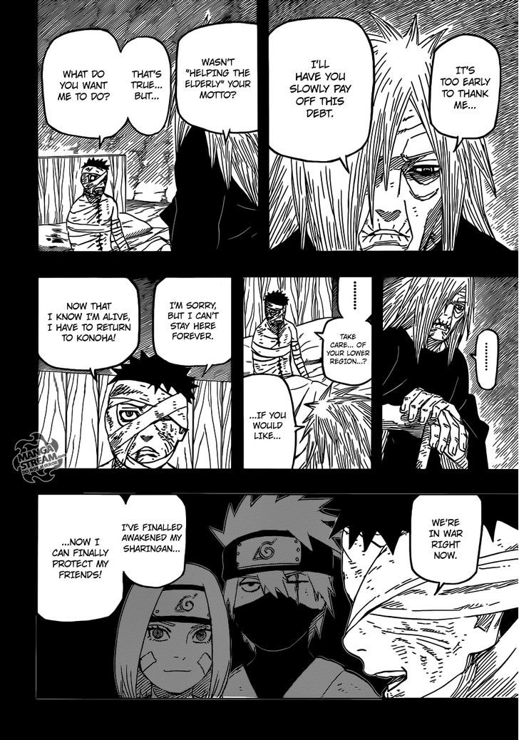 Naruto chapter 602 page 8