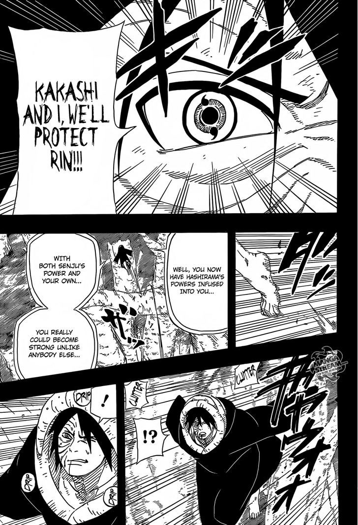 Naruto chapter 604 page 18