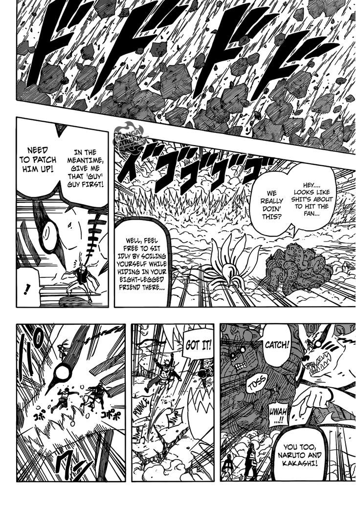 Naruto chapter 610 page 11