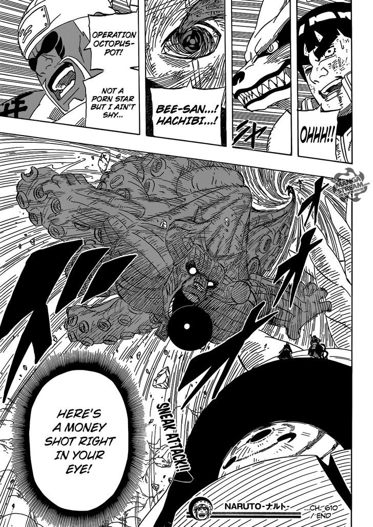 Naruto chapter 610 page 18