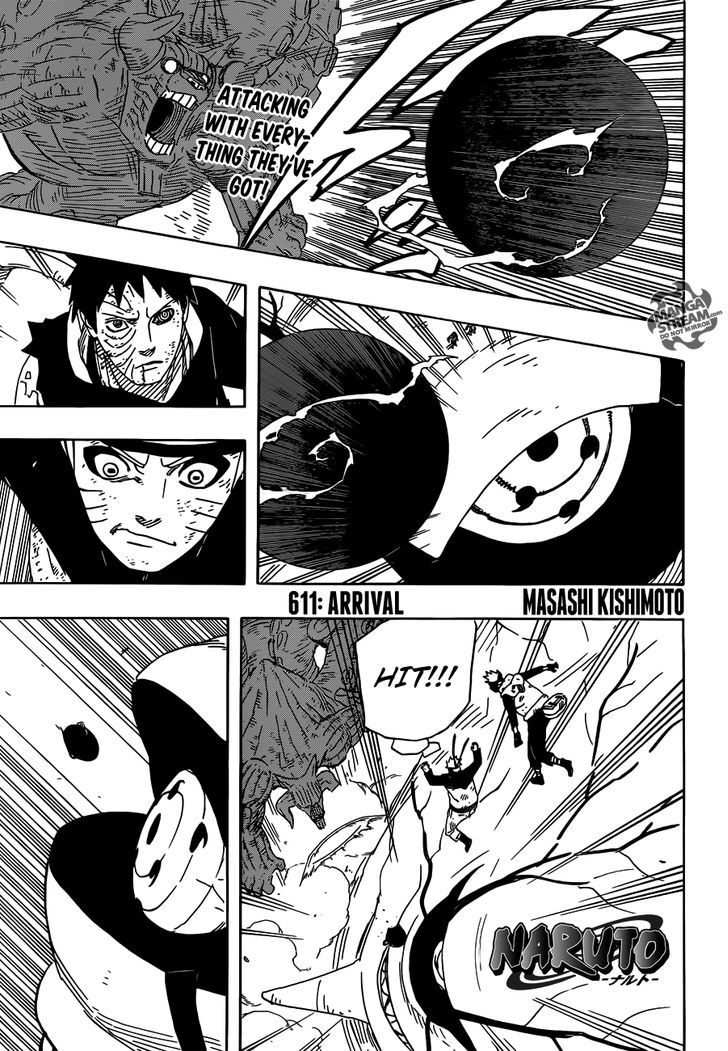 Naruto chapter 611 page 1