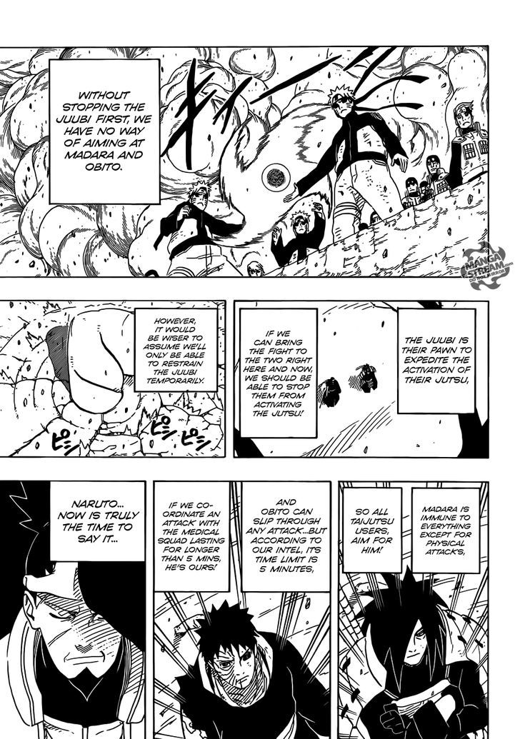 Naruto chapter 612 page 19