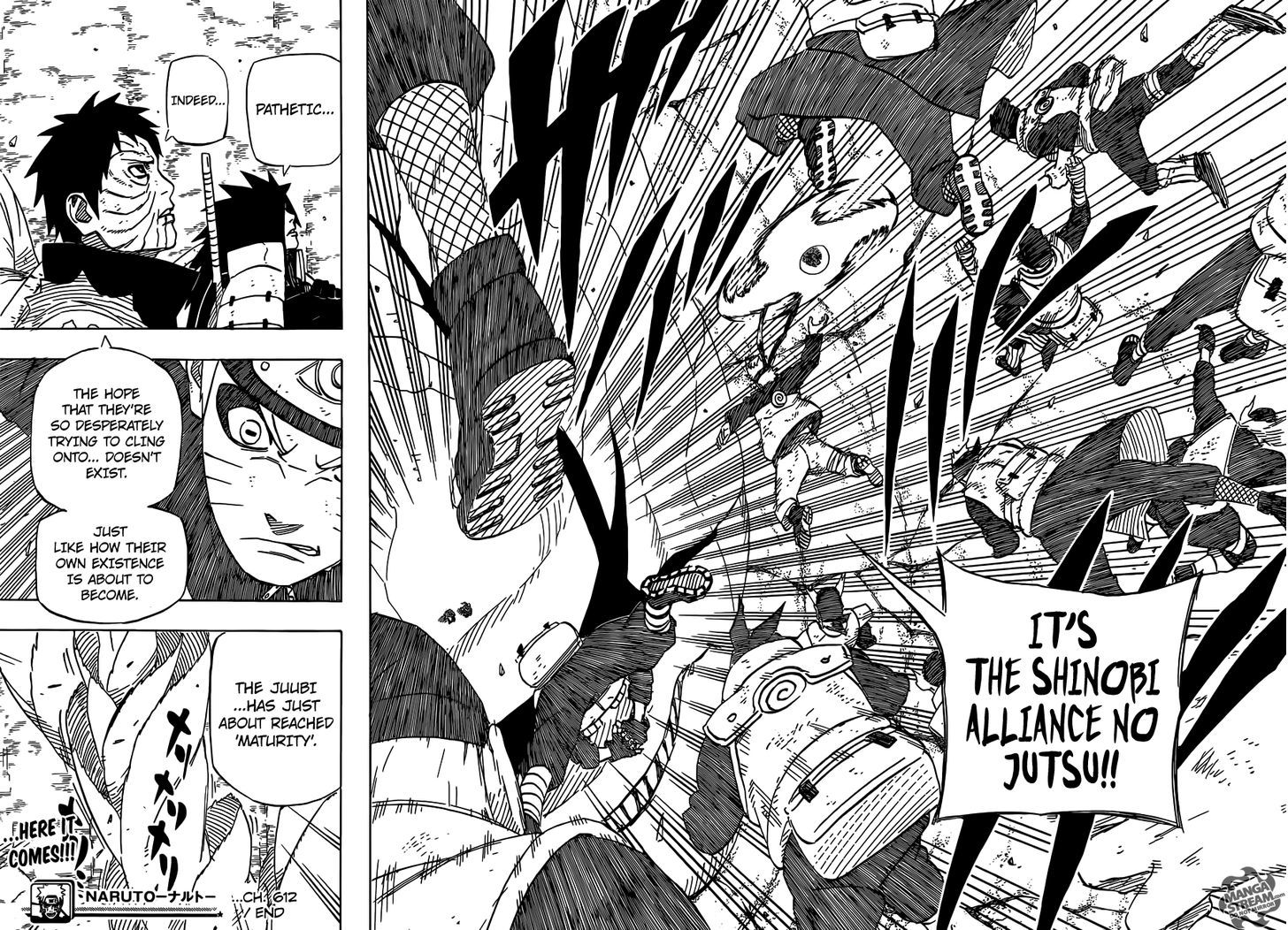 Naruto chapter 612 page 20
