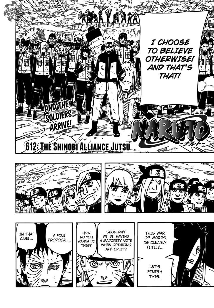 Naruto chapter 612 page 6
