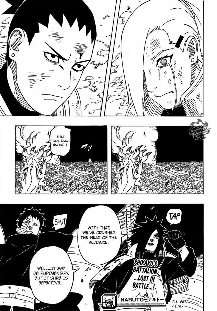 Naruto chapter 613 page 18