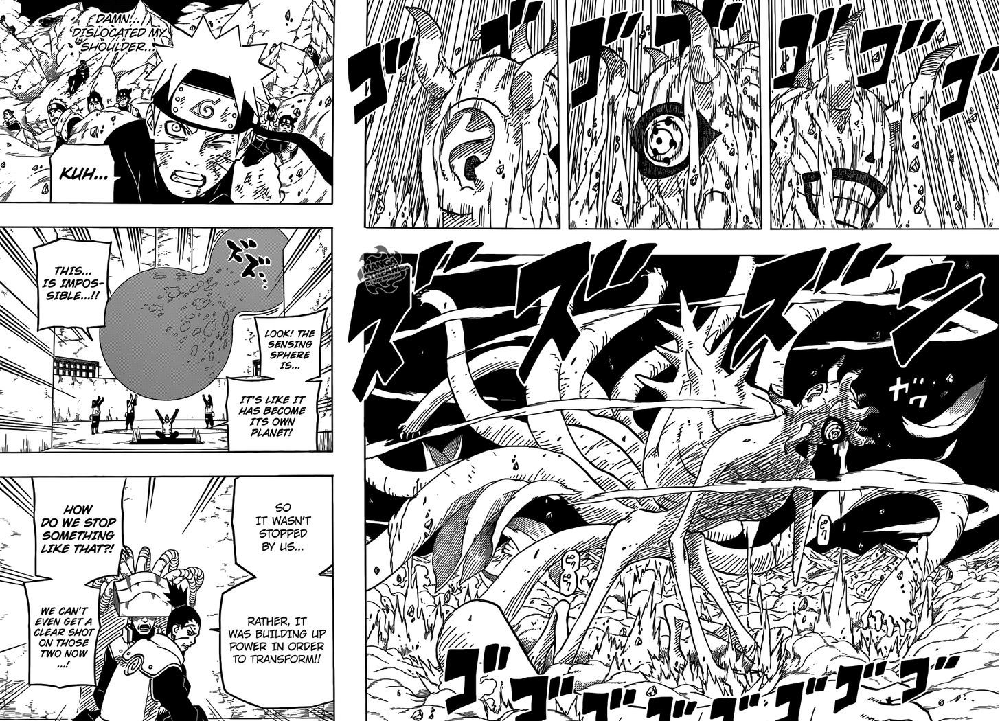 Naruto chapter 613 page 7