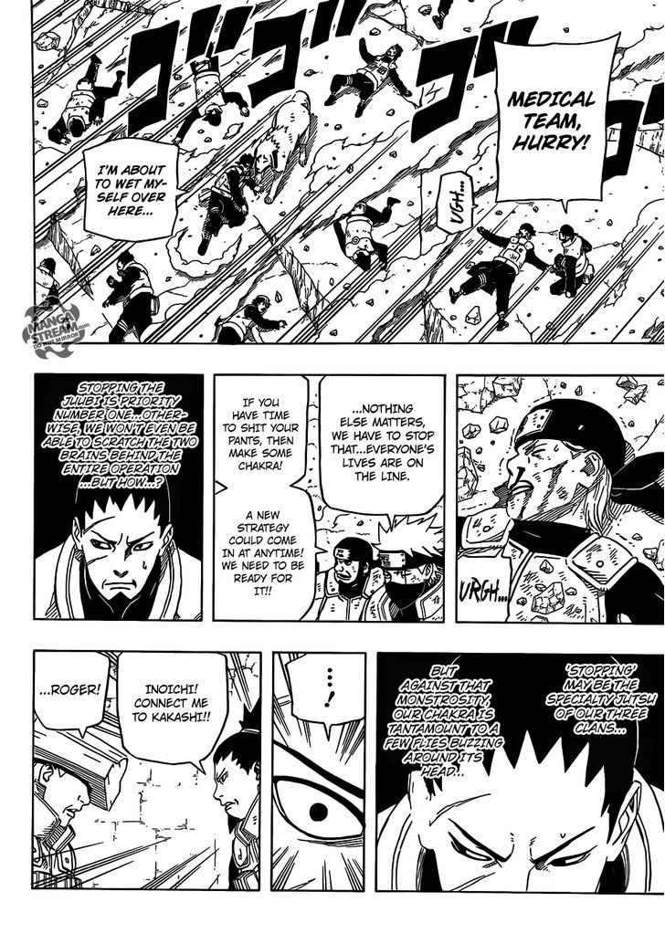 Naruto chapter 613 page 8