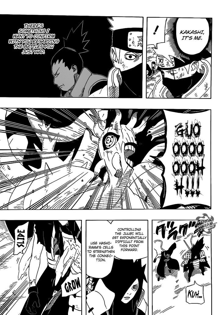 Naruto chapter 613 page 9