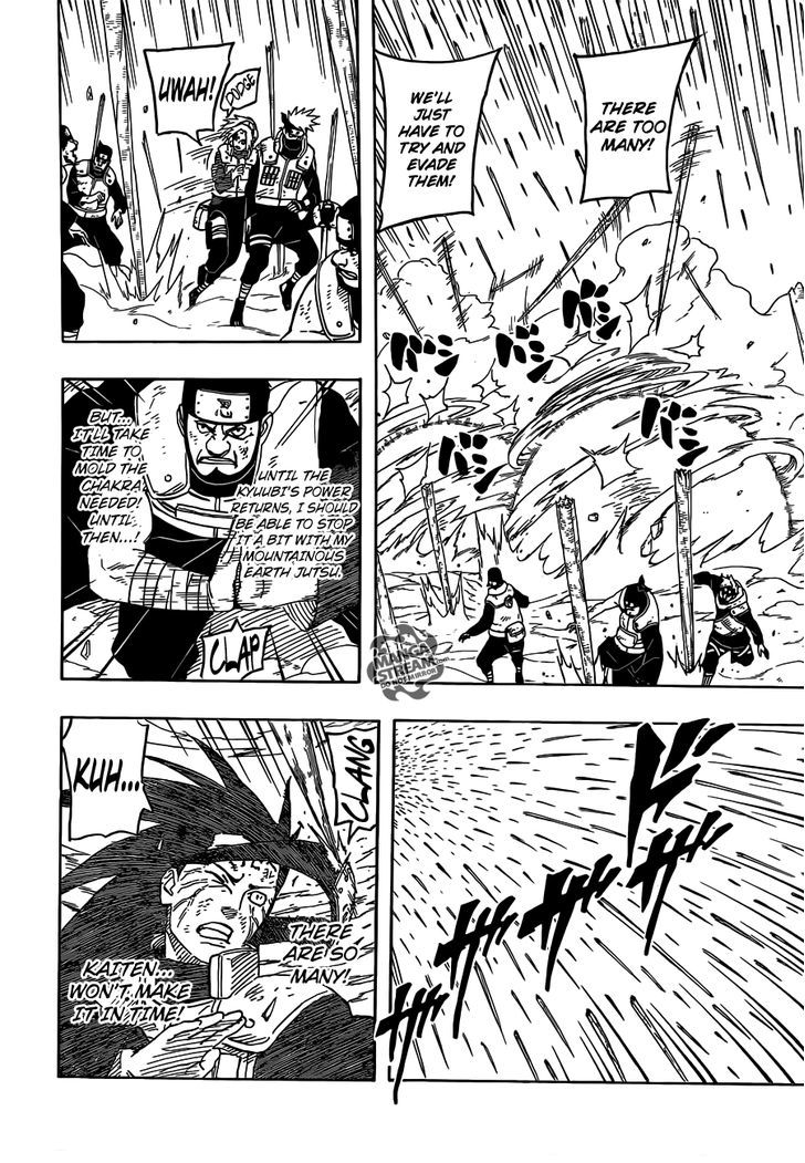 Naruto chapter 614 page 12