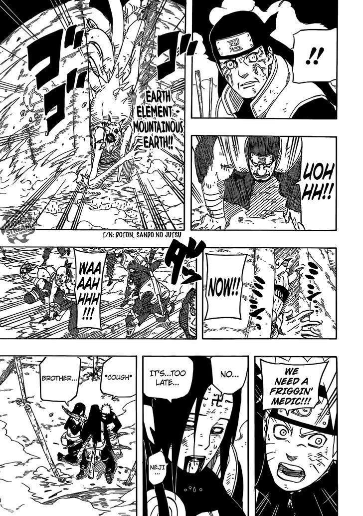 Naruto chapter 614 page 17