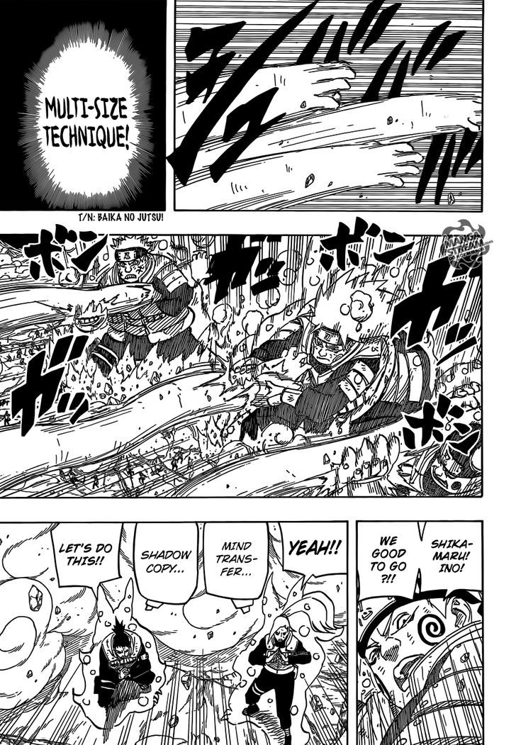 Naruto chapter 616 page 13