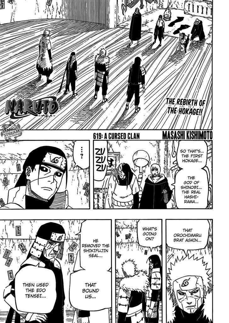 Naruto chapter 619 page 1