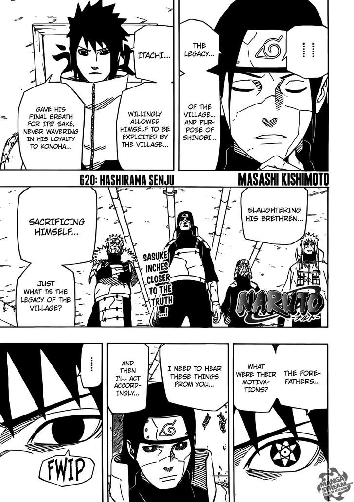 Naruto chapter 620 page 1