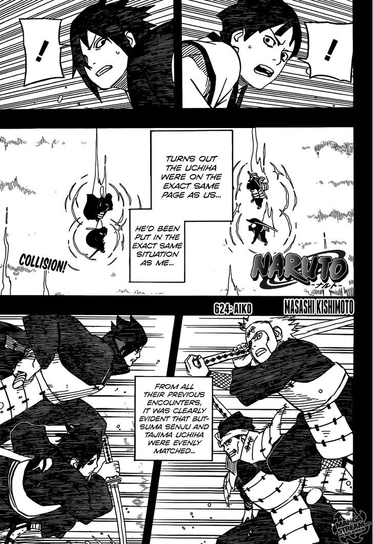 Naruto chapter 624 page 1