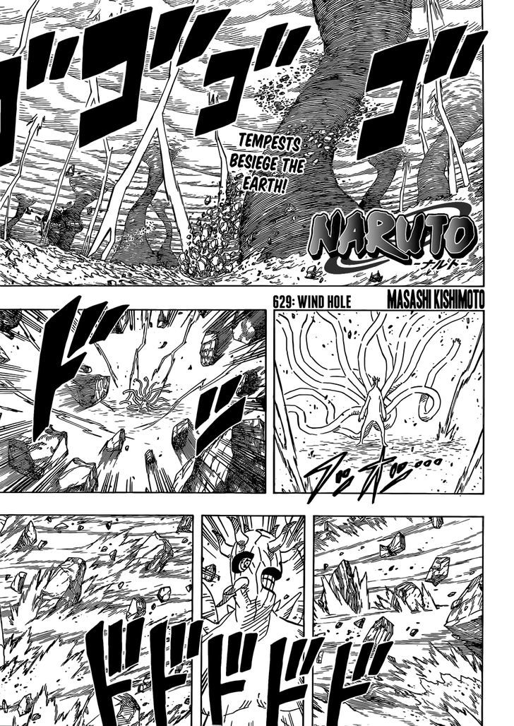 Naruto chapter 629 page 1