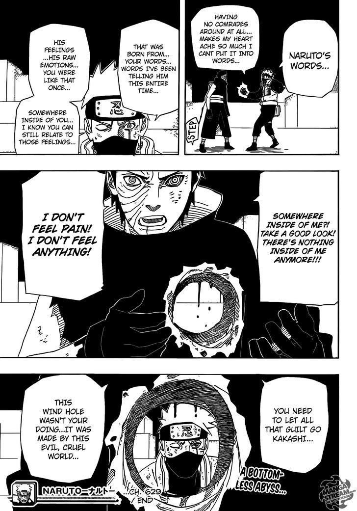 Naruto chapter 629 page 20