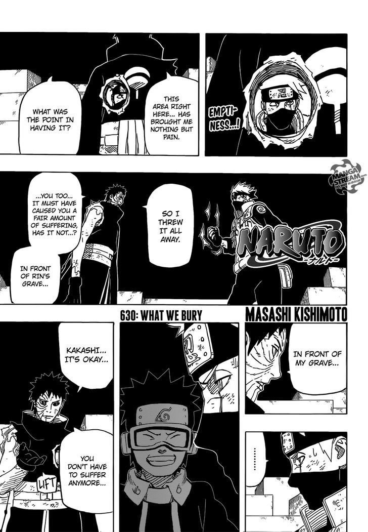 Naruto chapter 630 page 1