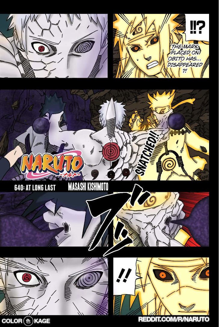 Naruto chapter 640.1 page 1