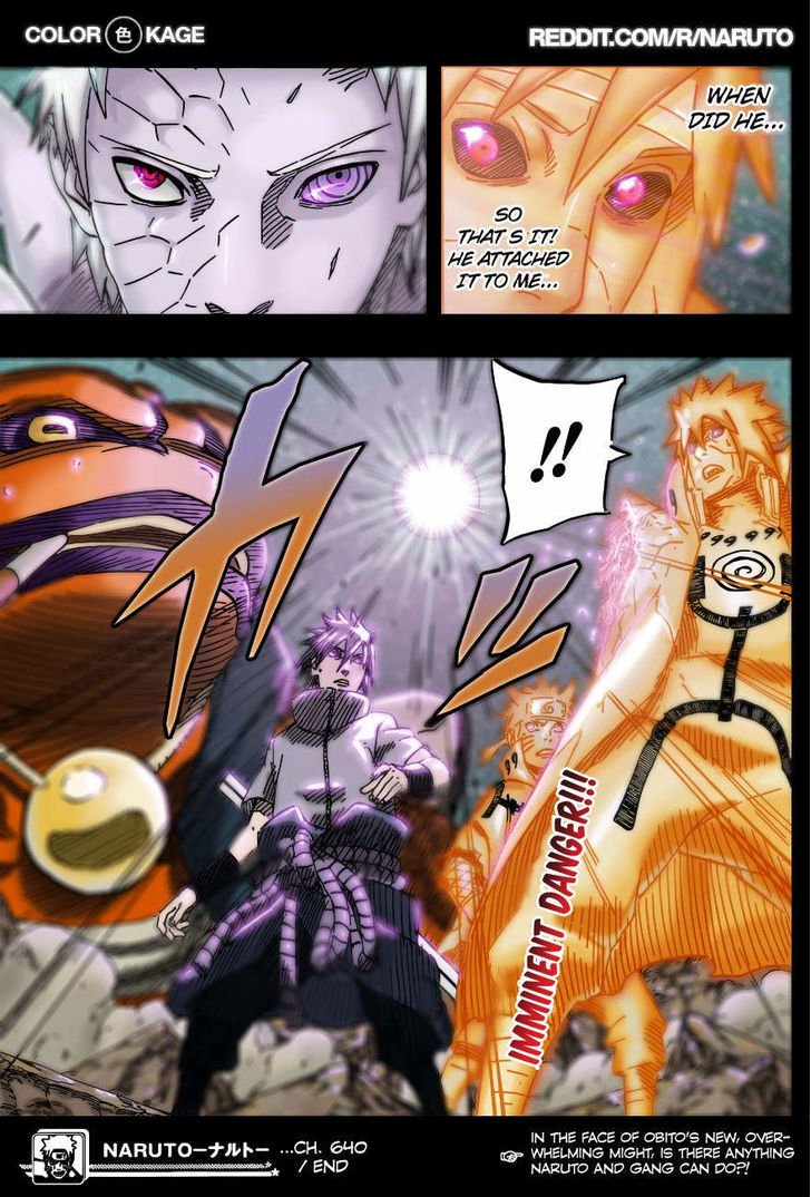 Naruto chapter 640.1 page 16