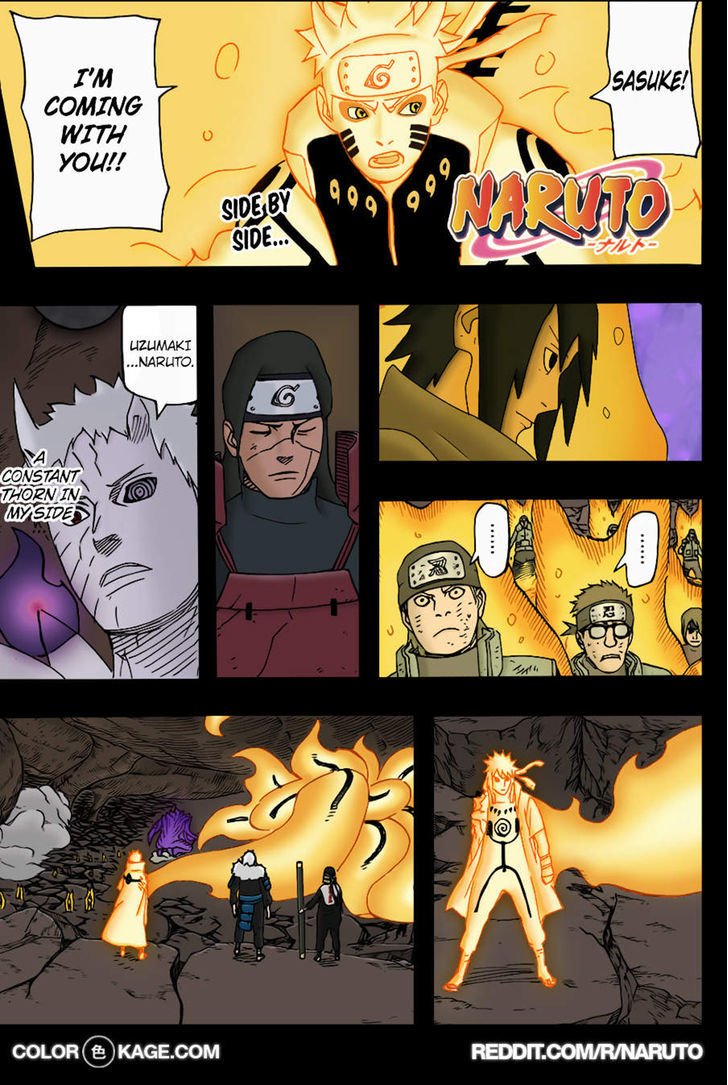Naruto chapter 648.1 page 1