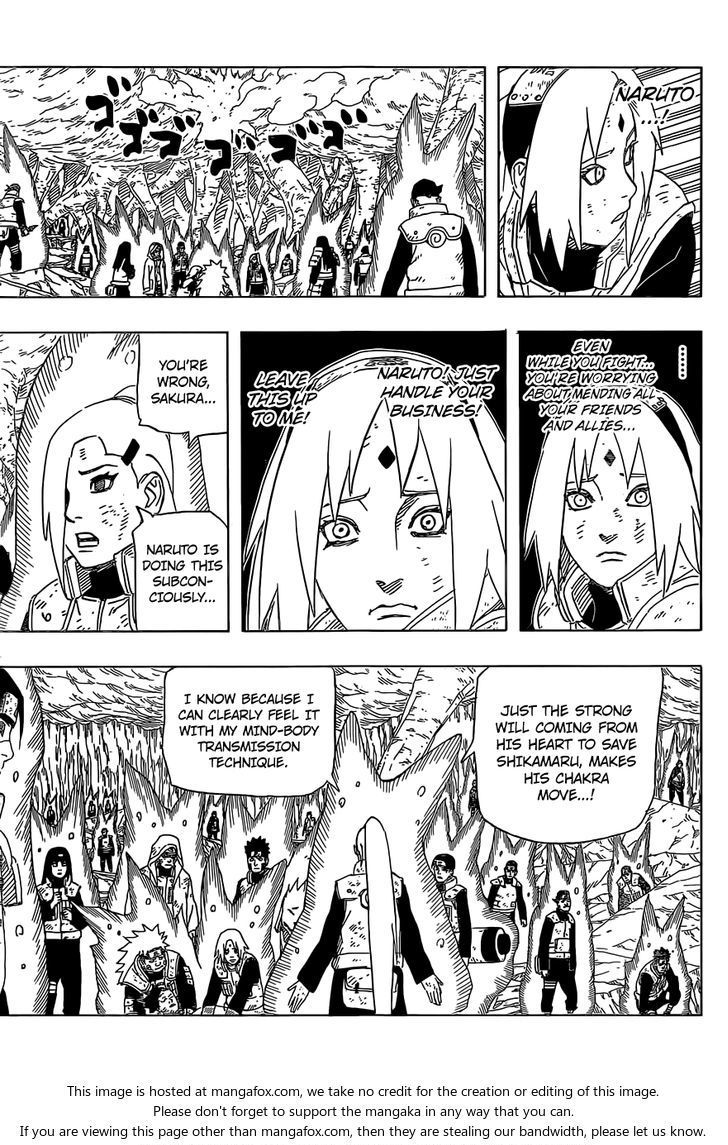 Naruto chapter 649 page 11