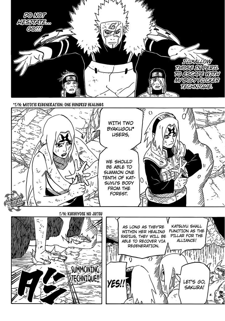Naruto chapter 650 page 10