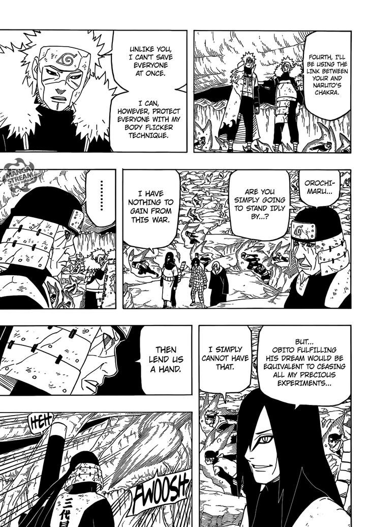 Naruto chapter 650 page 7