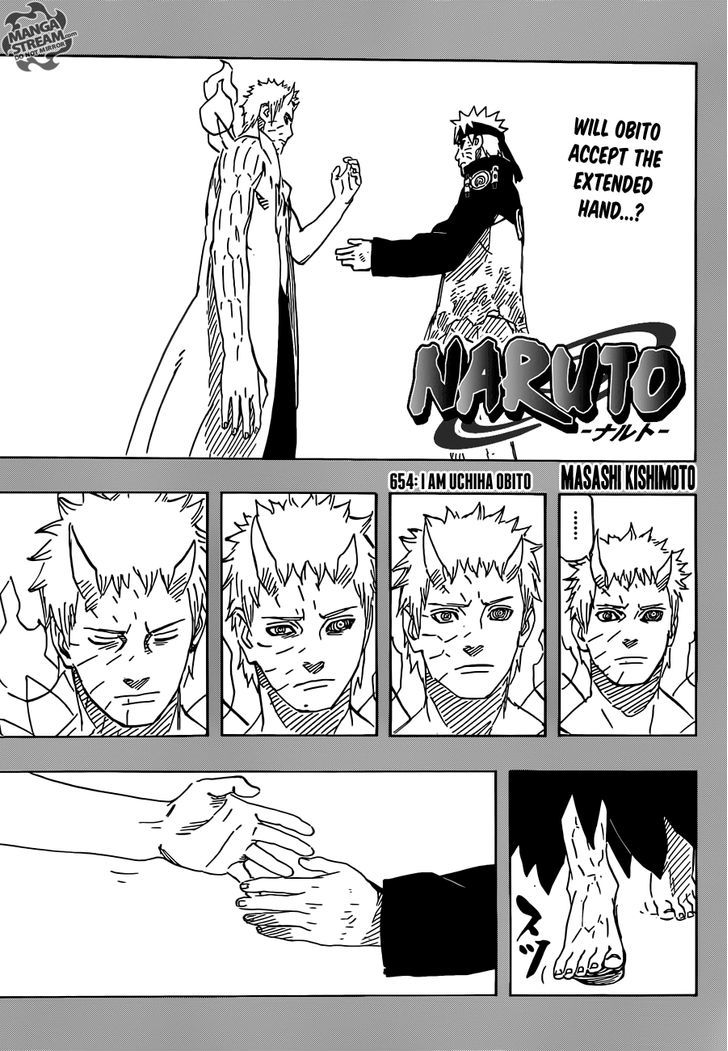Naruto chapter 654 page 1