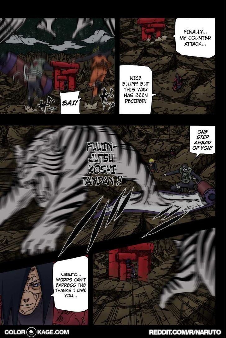 Naruto chapter 656.1 page 16