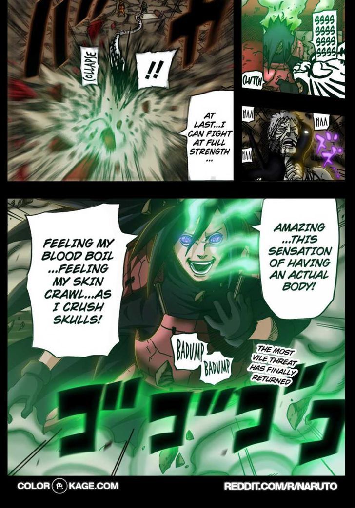 Naruto chapter 656.1 page 18