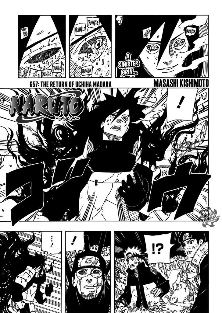 Naruto chapter 657 page 1